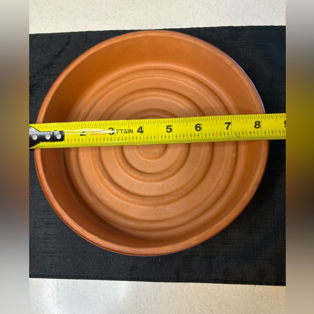 Vintage Wieland Ware Terra Cotta Hot Tortilla Steamer With Lid - Picture 5 of 7